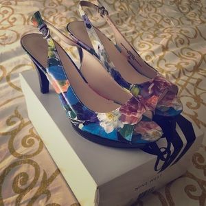 Floral heels